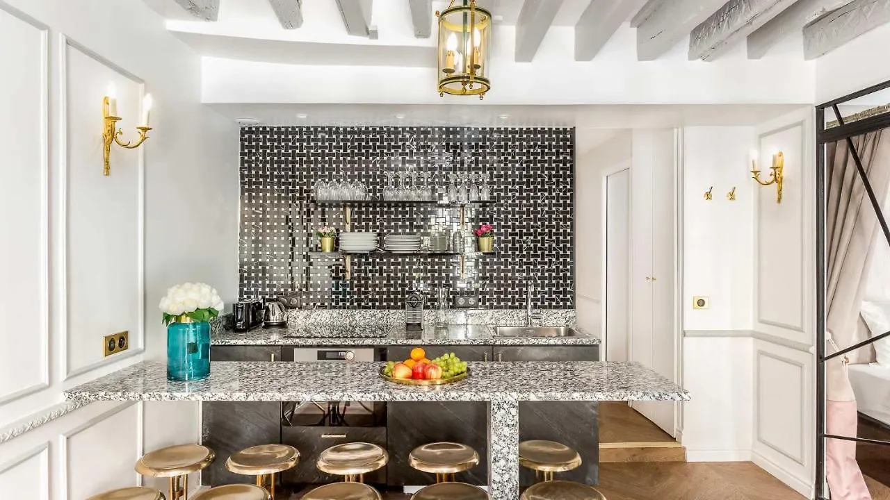 Merveil - Luxury - Louvre - Rambuteau Apartman Párizs